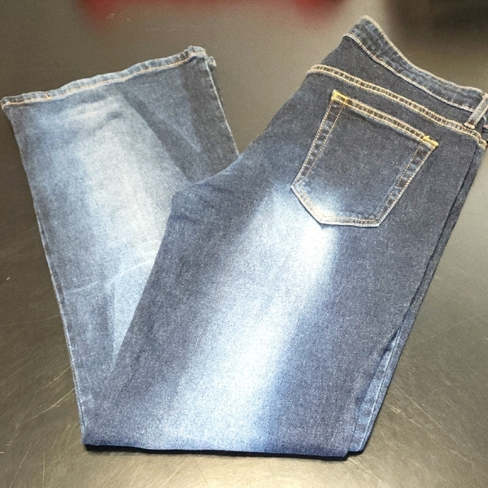 Mossimo Supply Co. Dark Blue Stretch Denim Sz 15
